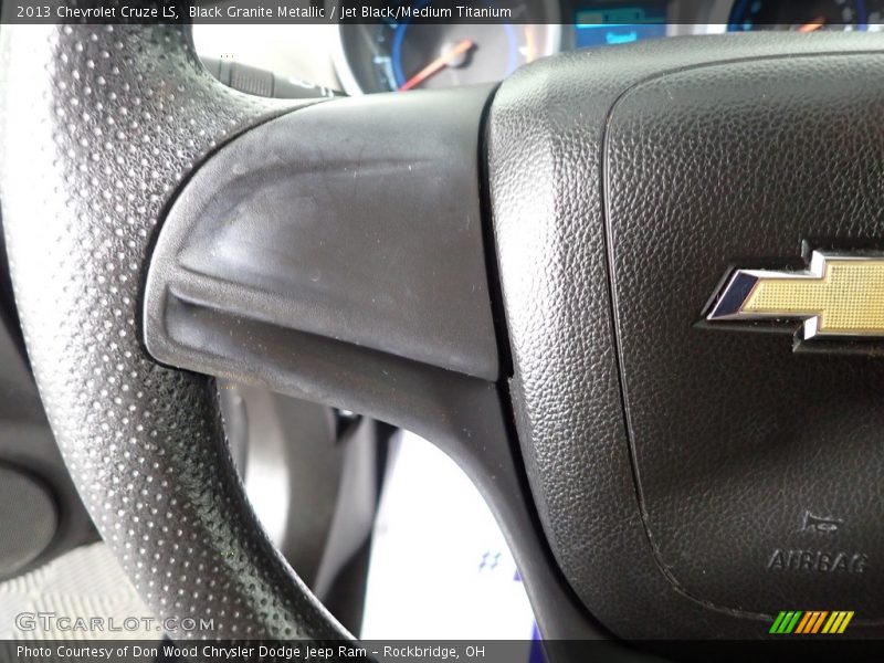Black Granite Metallic / Jet Black/Medium Titanium 2013 Chevrolet Cruze LS