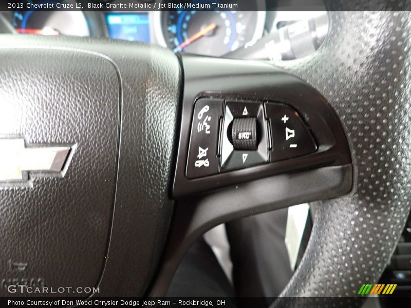 Black Granite Metallic / Jet Black/Medium Titanium 2013 Chevrolet Cruze LS