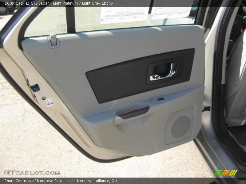 Light Platinum / Light Gray/Ebony 2005 Cadillac CTS Sedan