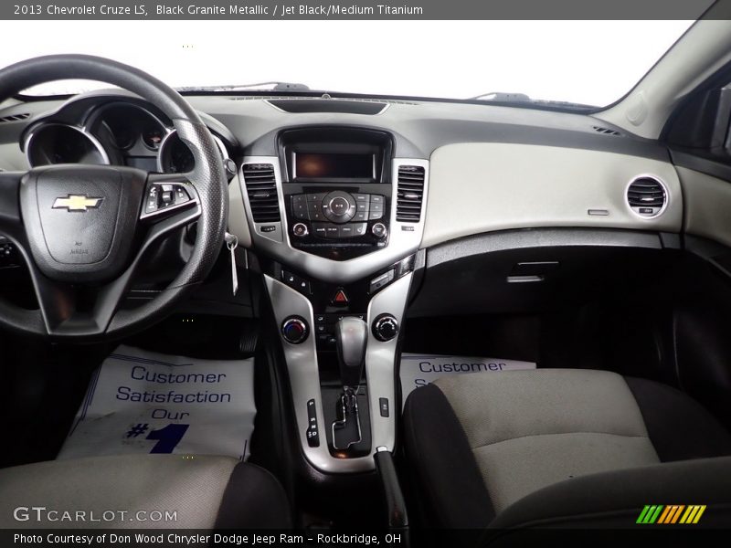 Black Granite Metallic / Jet Black/Medium Titanium 2013 Chevrolet Cruze LS
