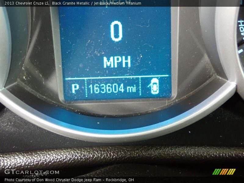 Black Granite Metallic / Jet Black/Medium Titanium 2013 Chevrolet Cruze LS