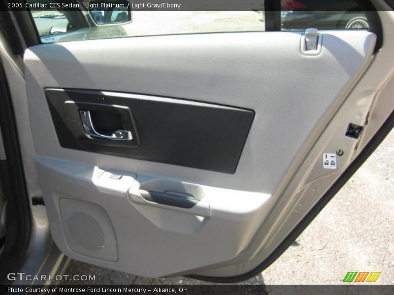 Light Platinum / Light Gray/Ebony 2005 Cadillac CTS Sedan