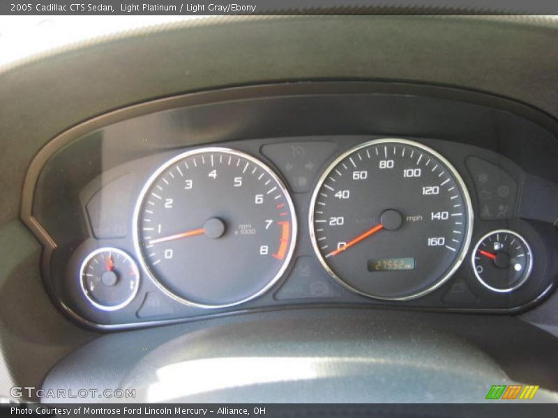 Light Platinum / Light Gray/Ebony 2005 Cadillac CTS Sedan