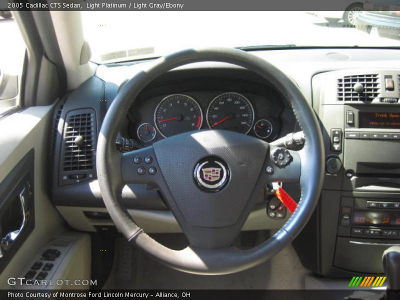 Light Platinum / Light Gray/Ebony 2005 Cadillac CTS Sedan
