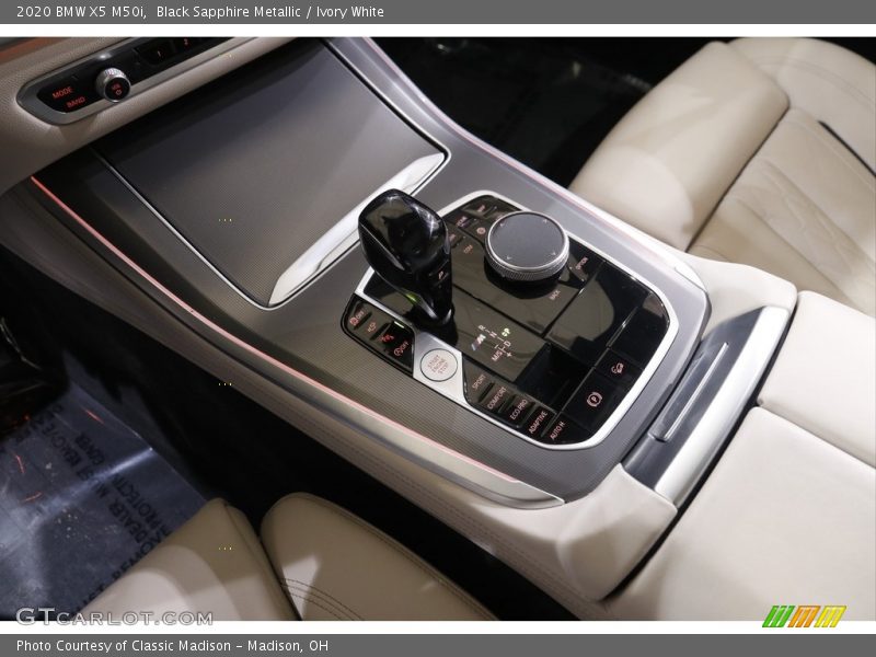 Black Sapphire Metallic / Ivory White 2020 BMW X5 M50i