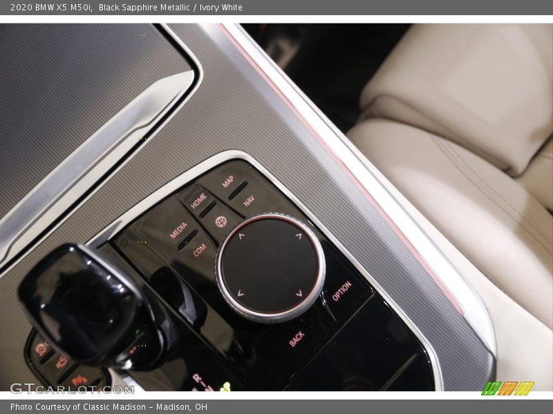 Black Sapphire Metallic / Ivory White 2020 BMW X5 M50i