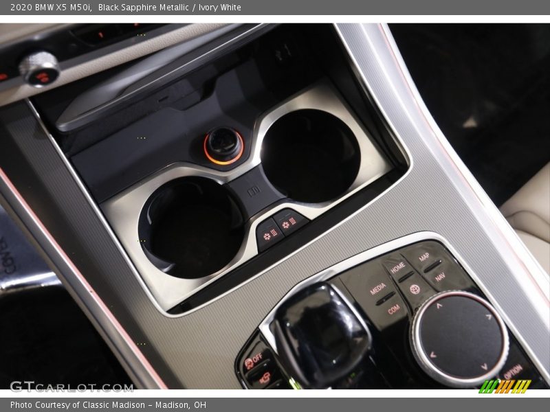 Black Sapphire Metallic / Ivory White 2020 BMW X5 M50i