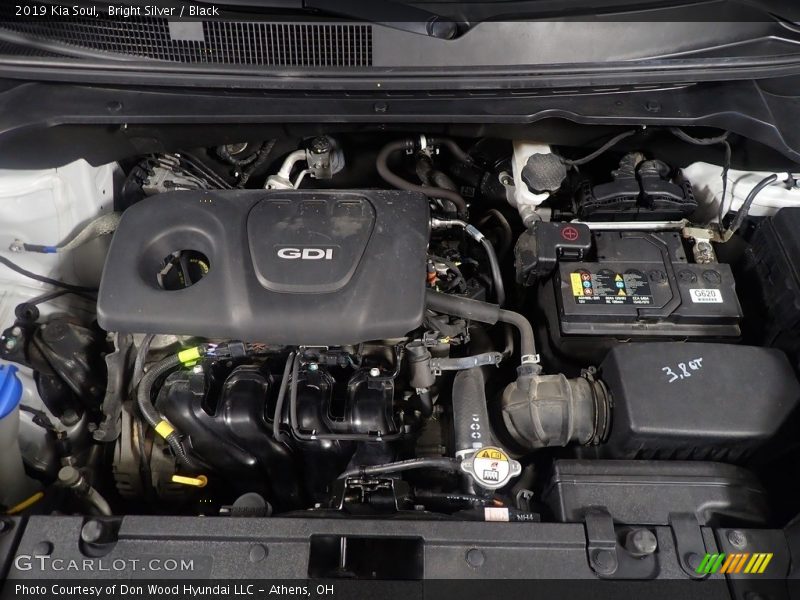 Bright Silver / Black 2019 Kia Soul