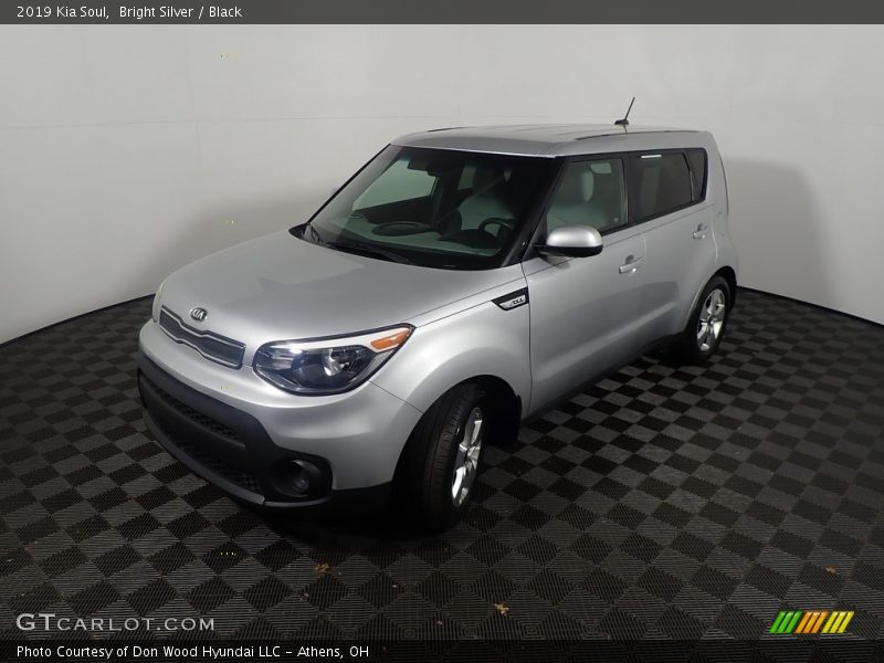Bright Silver / Black 2019 Kia Soul