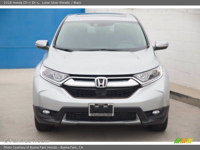 Lunar Silver Metallic / Black 2018 Honda CR-V EX-L