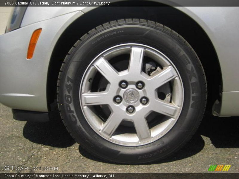 Light Platinum / Light Gray/Ebony 2005 Cadillac CTS Sedan