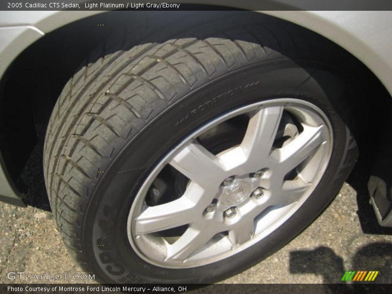 Light Platinum / Light Gray/Ebony 2005 Cadillac CTS Sedan