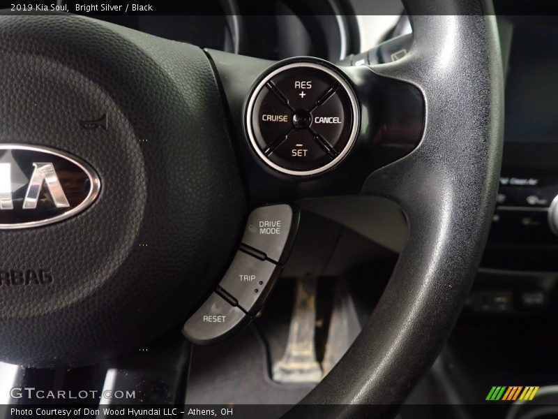 Bright Silver / Black 2019 Kia Soul