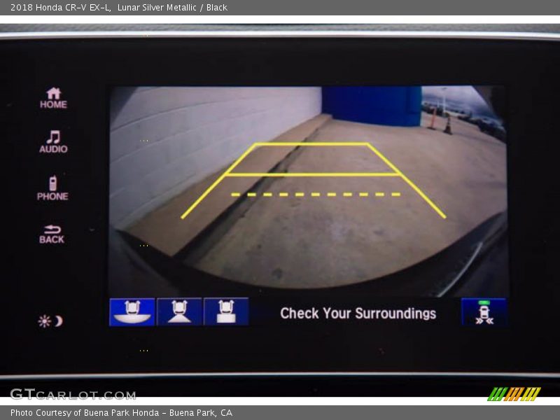 Lunar Silver Metallic / Black 2018 Honda CR-V EX-L