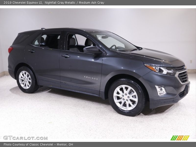Nightfall Gray Metallic / Medium Ash Gray 2019 Chevrolet Equinox LS