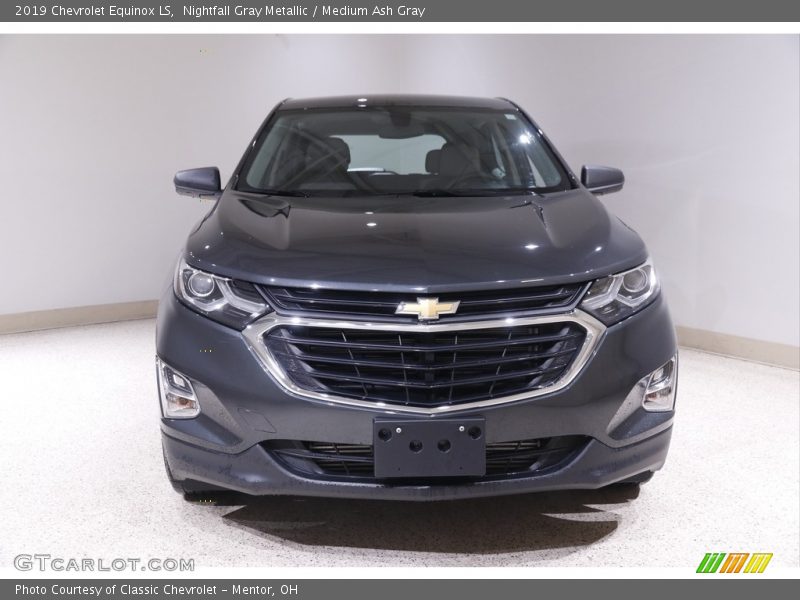 Nightfall Gray Metallic / Medium Ash Gray 2019 Chevrolet Equinox LS