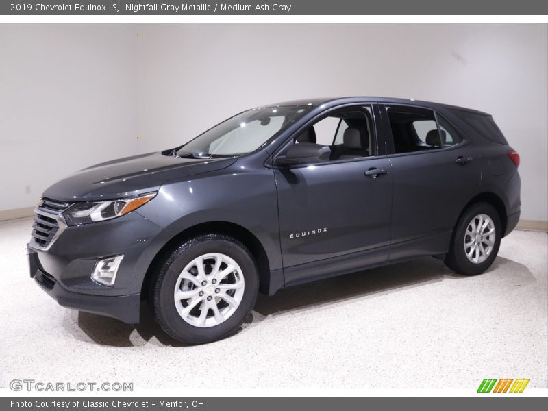 Nightfall Gray Metallic / Medium Ash Gray 2019 Chevrolet Equinox LS