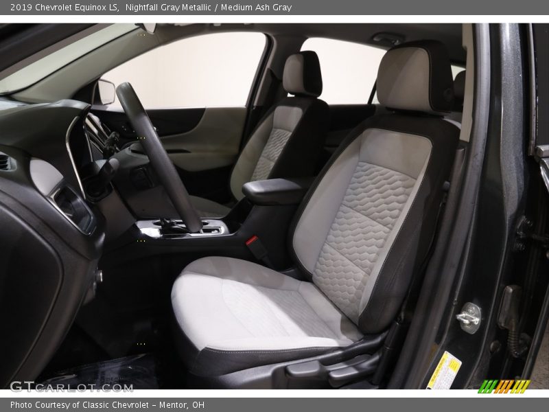 Nightfall Gray Metallic / Medium Ash Gray 2019 Chevrolet Equinox LS