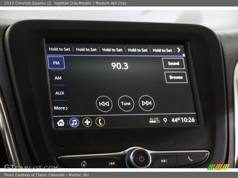 Nightfall Gray Metallic / Medium Ash Gray 2019 Chevrolet Equinox LS