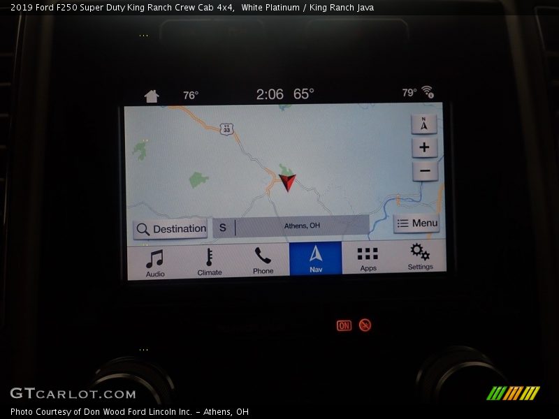 White Platinum / King Ranch Java 2019 Ford F250 Super Duty King Ranch Crew Cab 4x4