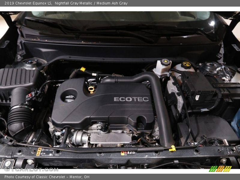 Nightfall Gray Metallic / Medium Ash Gray 2019 Chevrolet Equinox LS