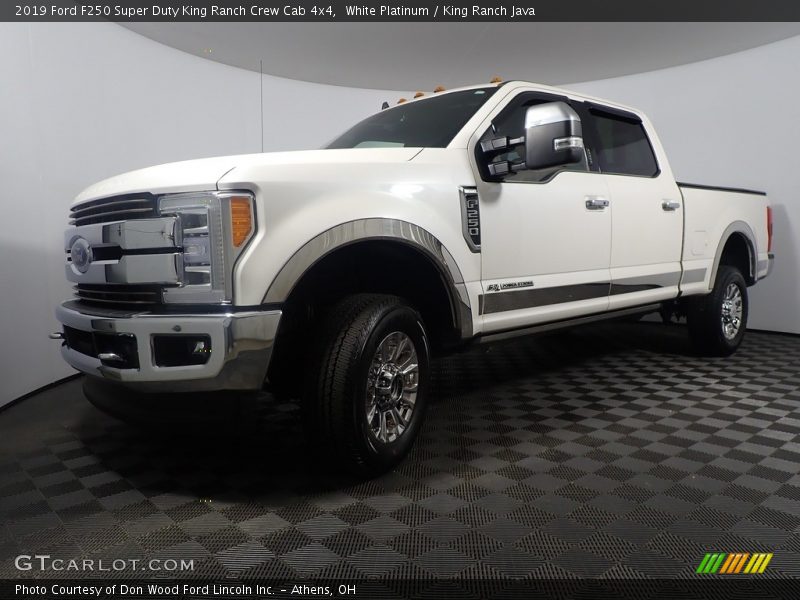 White Platinum / King Ranch Java 2019 Ford F250 Super Duty King Ranch Crew Cab 4x4