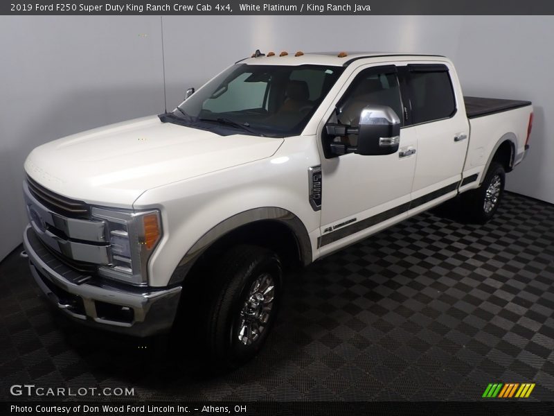White Platinum / King Ranch Java 2019 Ford F250 Super Duty King Ranch Crew Cab 4x4
