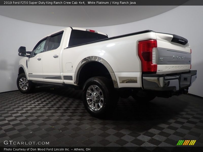 White Platinum / King Ranch Java 2019 Ford F250 Super Duty King Ranch Crew Cab 4x4