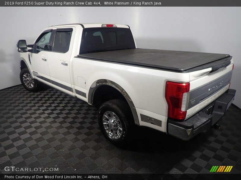 White Platinum / King Ranch Java 2019 Ford F250 Super Duty King Ranch Crew Cab 4x4