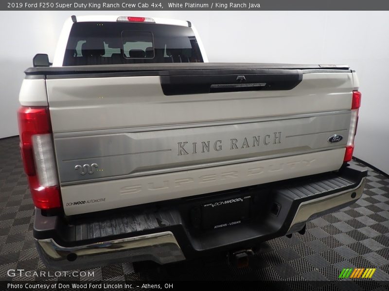 White Platinum / King Ranch Java 2019 Ford F250 Super Duty King Ranch Crew Cab 4x4