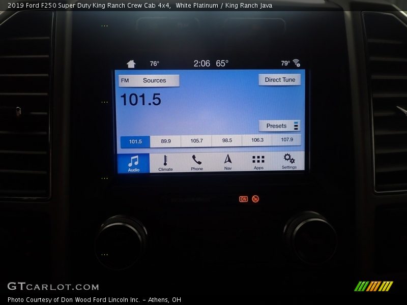 White Platinum / King Ranch Java 2019 Ford F250 Super Duty King Ranch Crew Cab 4x4