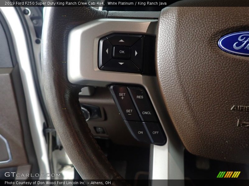 White Platinum / King Ranch Java 2019 Ford F250 Super Duty King Ranch Crew Cab 4x4