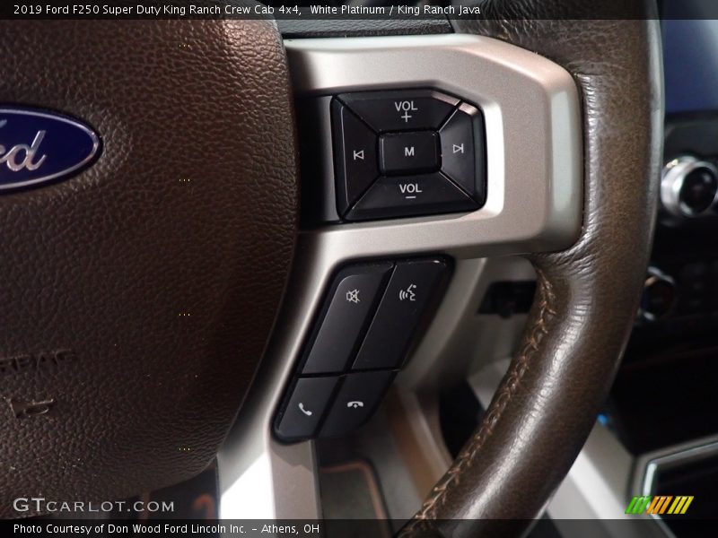 White Platinum / King Ranch Java 2019 Ford F250 Super Duty King Ranch Crew Cab 4x4