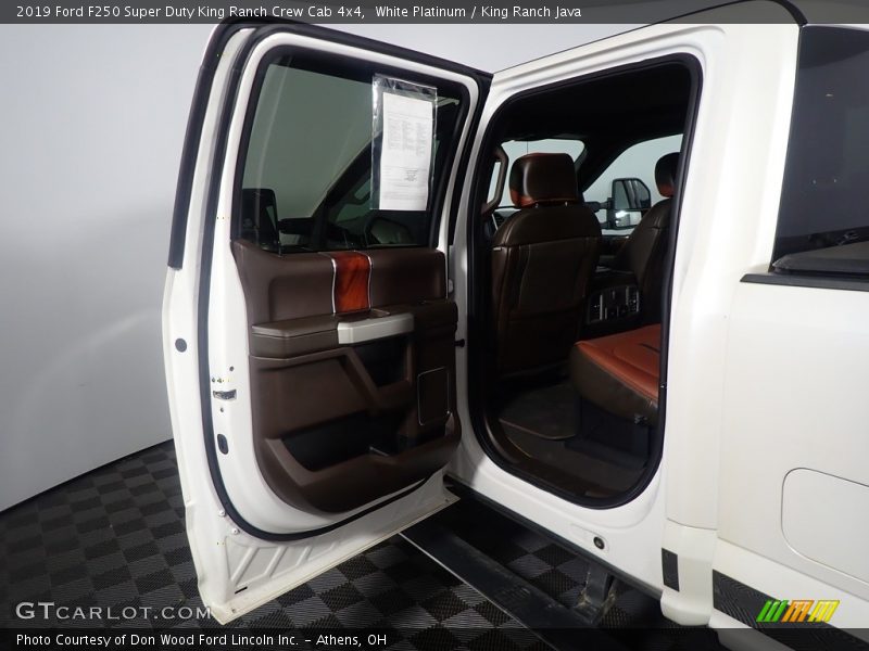 White Platinum / King Ranch Java 2019 Ford F250 Super Duty King Ranch Crew Cab 4x4
