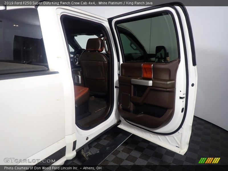 White Platinum / King Ranch Java 2019 Ford F250 Super Duty King Ranch Crew Cab 4x4