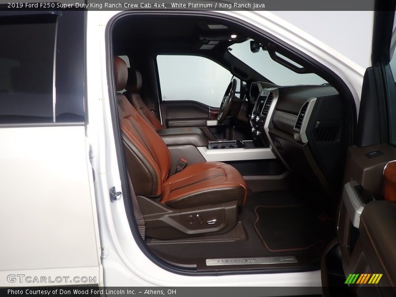 White Platinum / King Ranch Java 2019 Ford F250 Super Duty King Ranch Crew Cab 4x4
