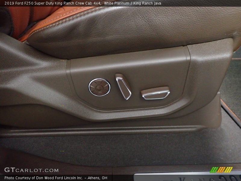 White Platinum / King Ranch Java 2019 Ford F250 Super Duty King Ranch Crew Cab 4x4