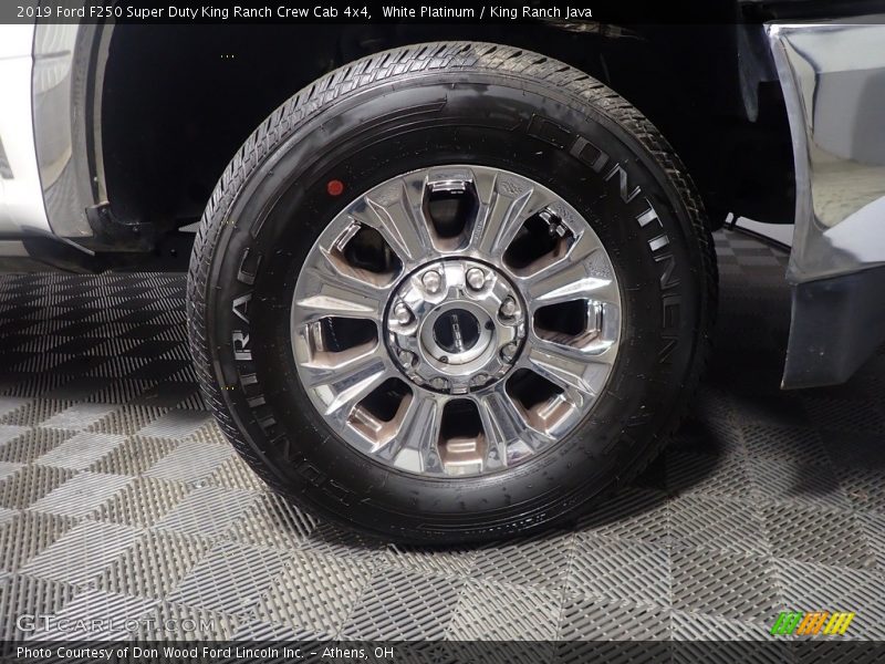 White Platinum / King Ranch Java 2019 Ford F250 Super Duty King Ranch Crew Cab 4x4