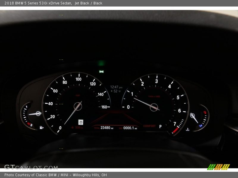 Jet Black / Black 2018 BMW 5 Series 530i xDrive Sedan