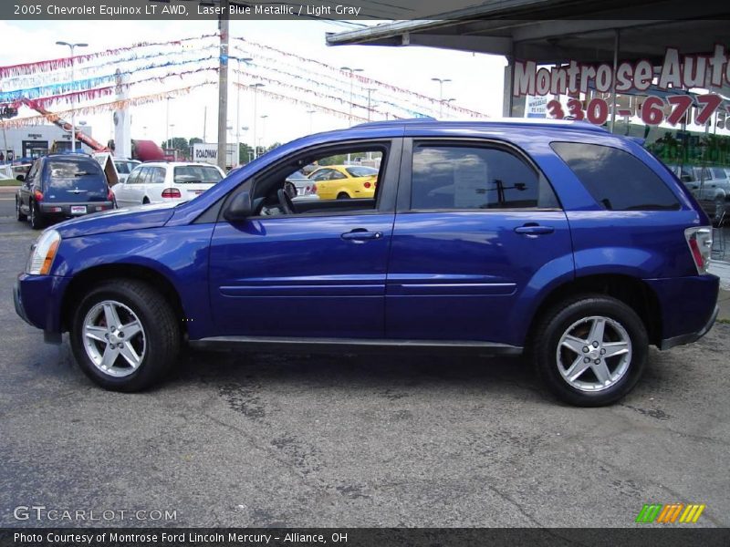 Laser Blue Metallic / Light Gray 2005 Chevrolet Equinox LT AWD