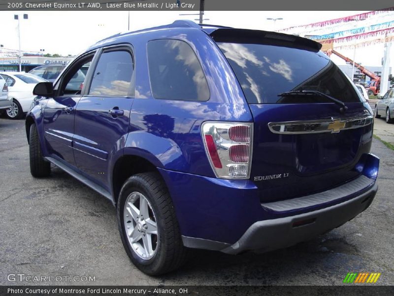 Laser Blue Metallic / Light Gray 2005 Chevrolet Equinox LT AWD