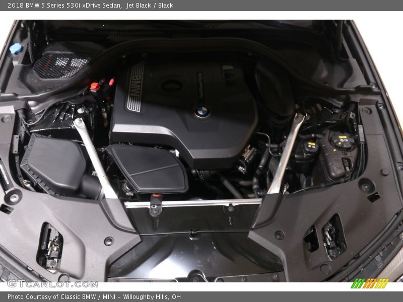 Jet Black / Black 2018 BMW 5 Series 530i xDrive Sedan