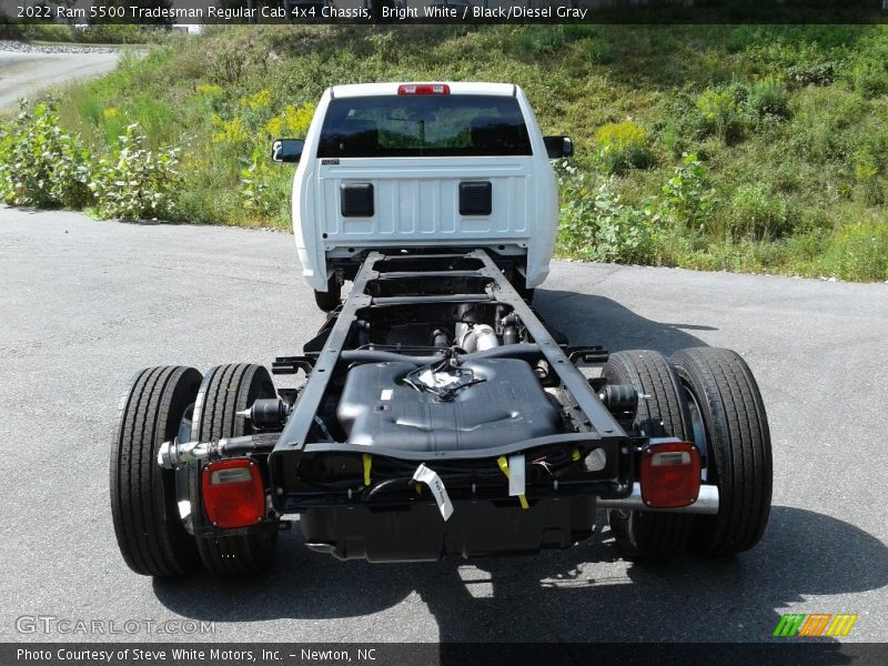 Bright White / Black/Diesel Gray 2022 Ram 5500 Tradesman Regular Cab 4x4 Chassis
