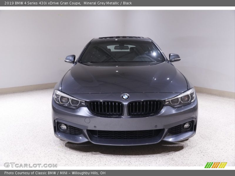 Mineral Grey Metallic / Black 2019 BMW 4 Series 430i xDrive Gran Coupe