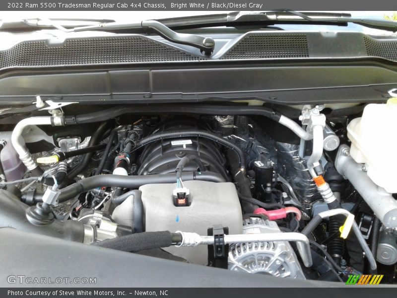 Bright White / Black/Diesel Gray 2022 Ram 5500 Tradesman Regular Cab 4x4 Chassis