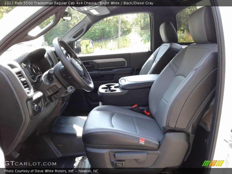 Front Seat of 2022 5500 Tradesman Regular Cab 4x4 Chassis