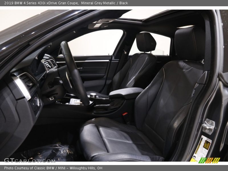 Mineral Grey Metallic / Black 2019 BMW 4 Series 430i xDrive Gran Coupe