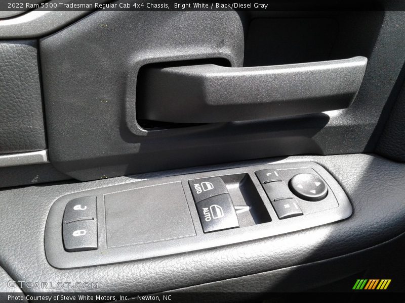Bright White / Black/Diesel Gray 2022 Ram 5500 Tradesman Regular Cab 4x4 Chassis