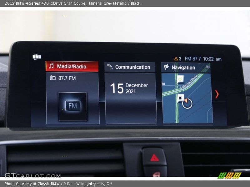 Mineral Grey Metallic / Black 2019 BMW 4 Series 430i xDrive Gran Coupe