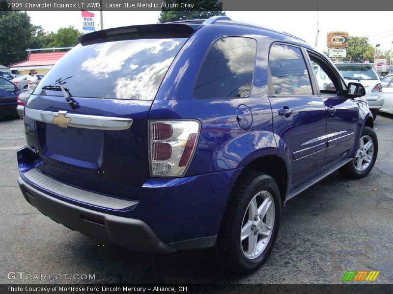 Laser Blue Metallic / Light Gray 2005 Chevrolet Equinox LT AWD